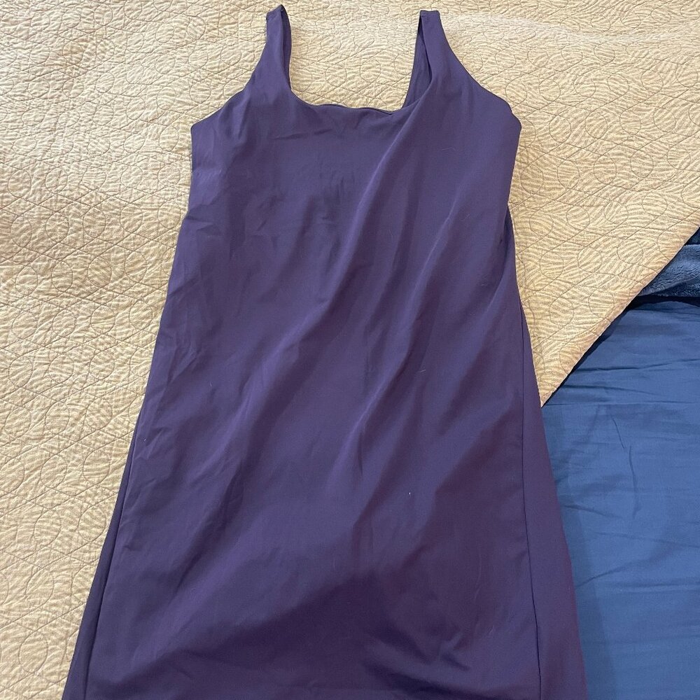 Old Navy Purple Dress Stretch Built In Shorts Large Tall